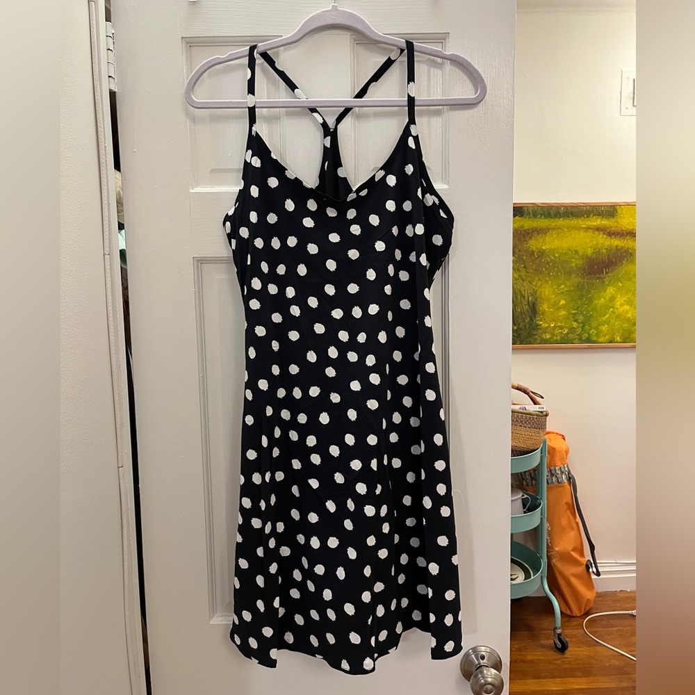 Outdoor Voices Polka Dot Exercise Dress SZ Large